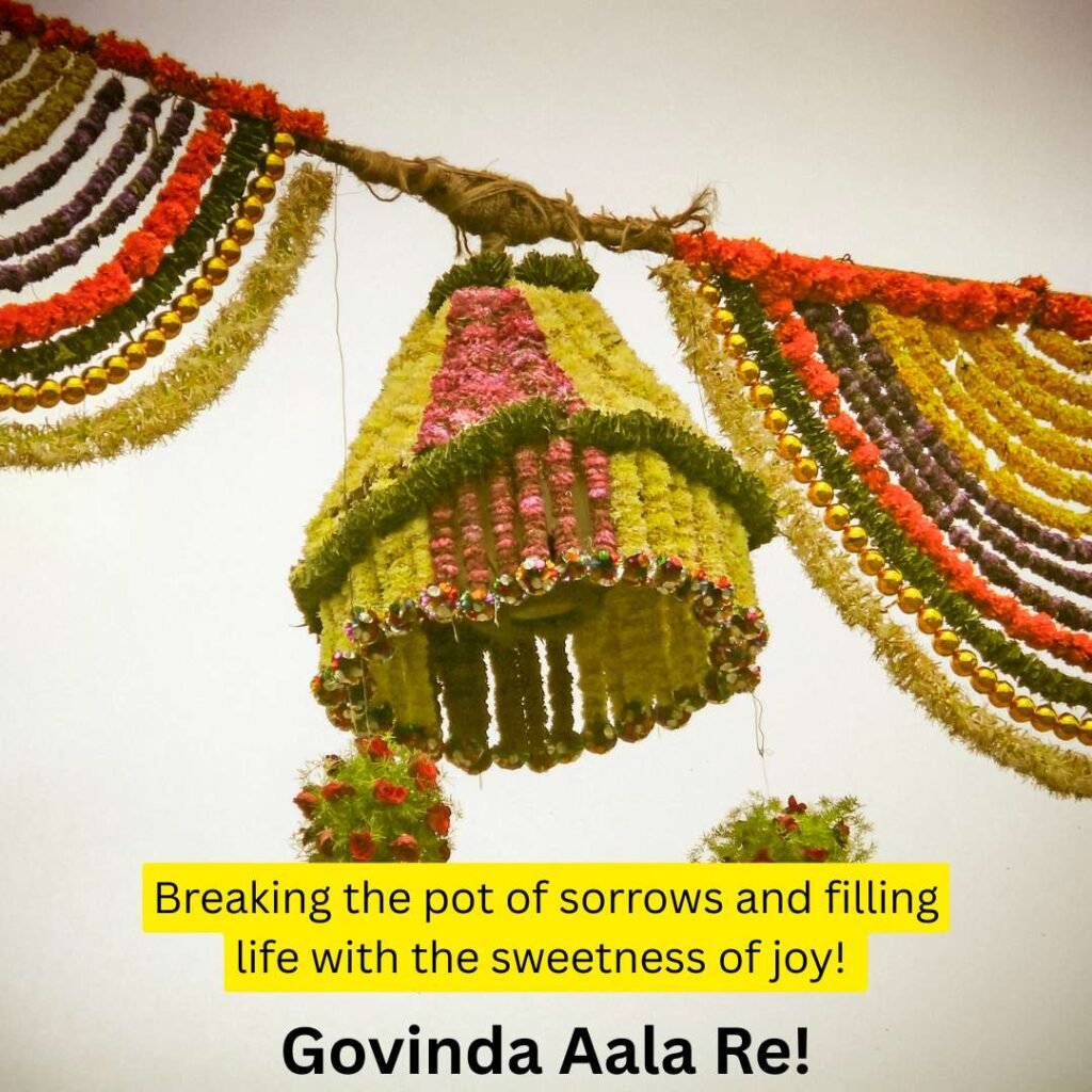 Breaking the pot of sorrows and filling life with the sweetness of joy!