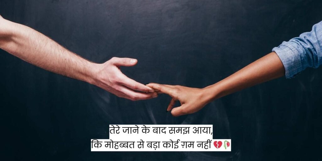 तेरे जाने के बाद समझ आया, कि मोहब्बत से बड़ा कोई ग़म नहीं 💔🥀